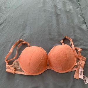 Victoria’s Secret sexy tee lace and sheer mesh push up 32DD